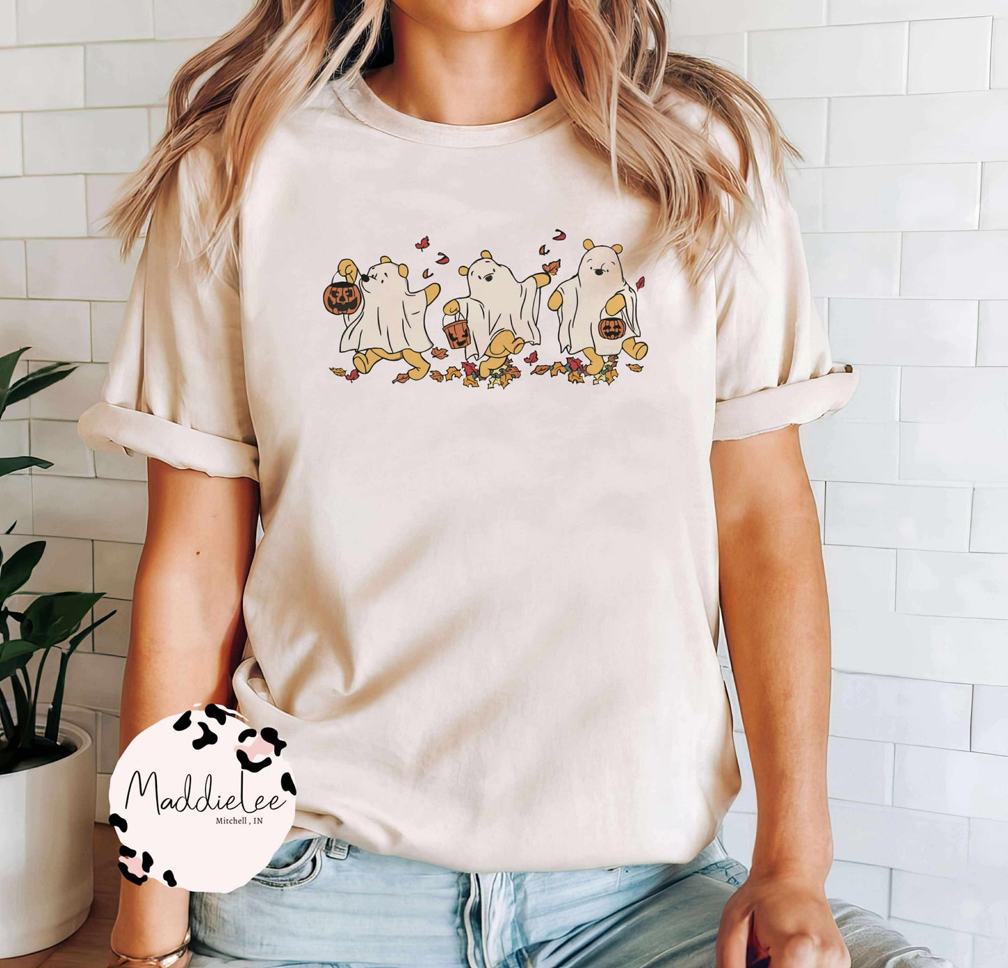 Bear Trio Ghosts Tee - Crew