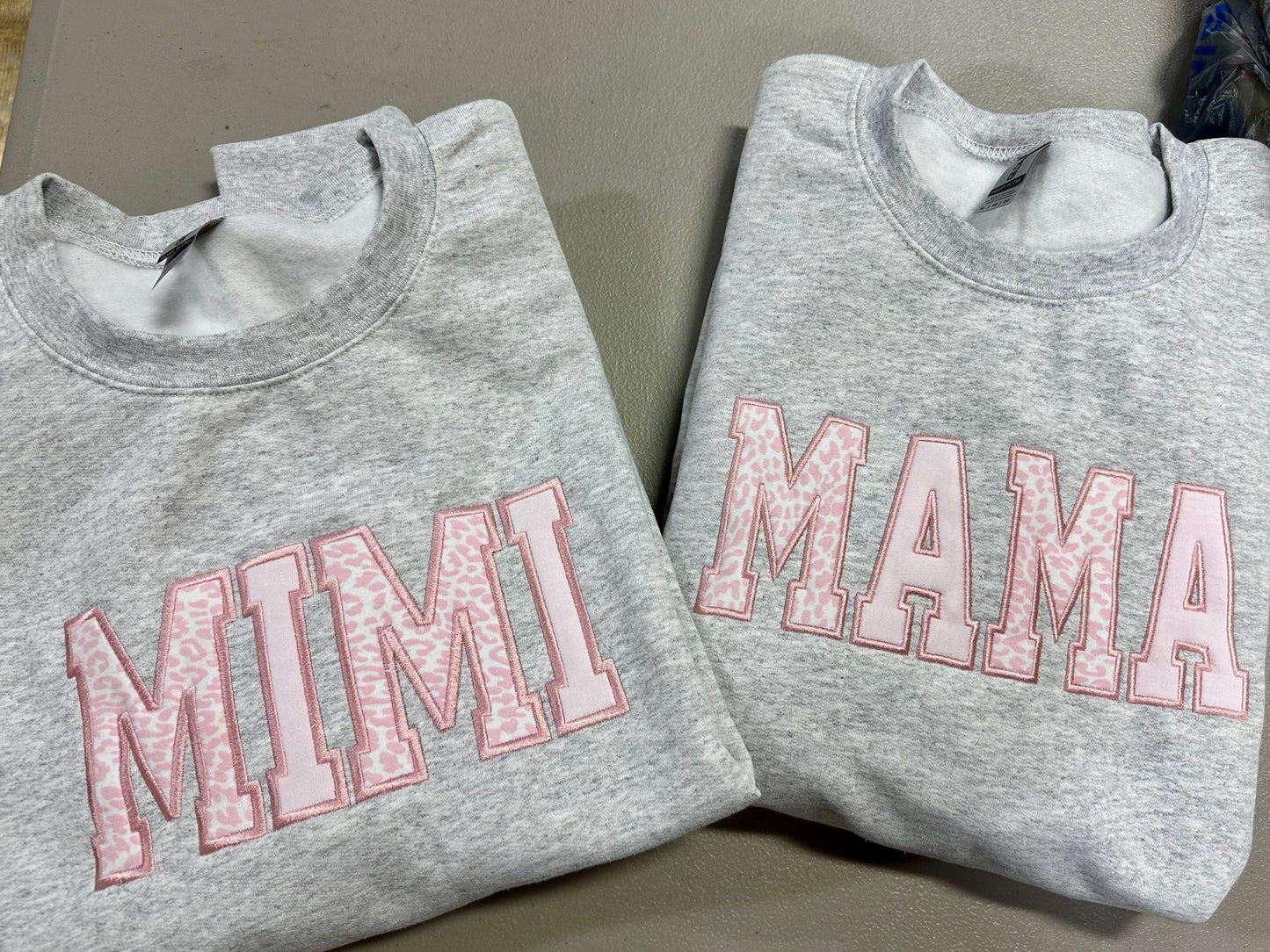 Mama Custom Sleeper/Onsie Appliqué Crewneck