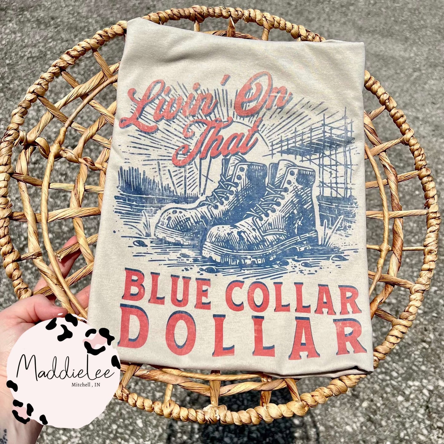 Blue Collar Dollar Tee/Crew