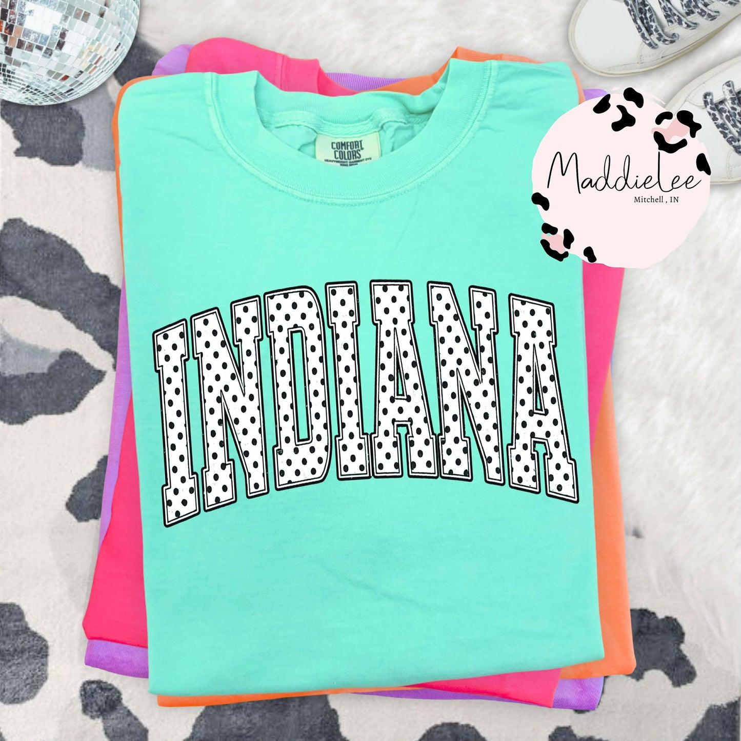 Polka Dot IN - Bright Color CC Tees