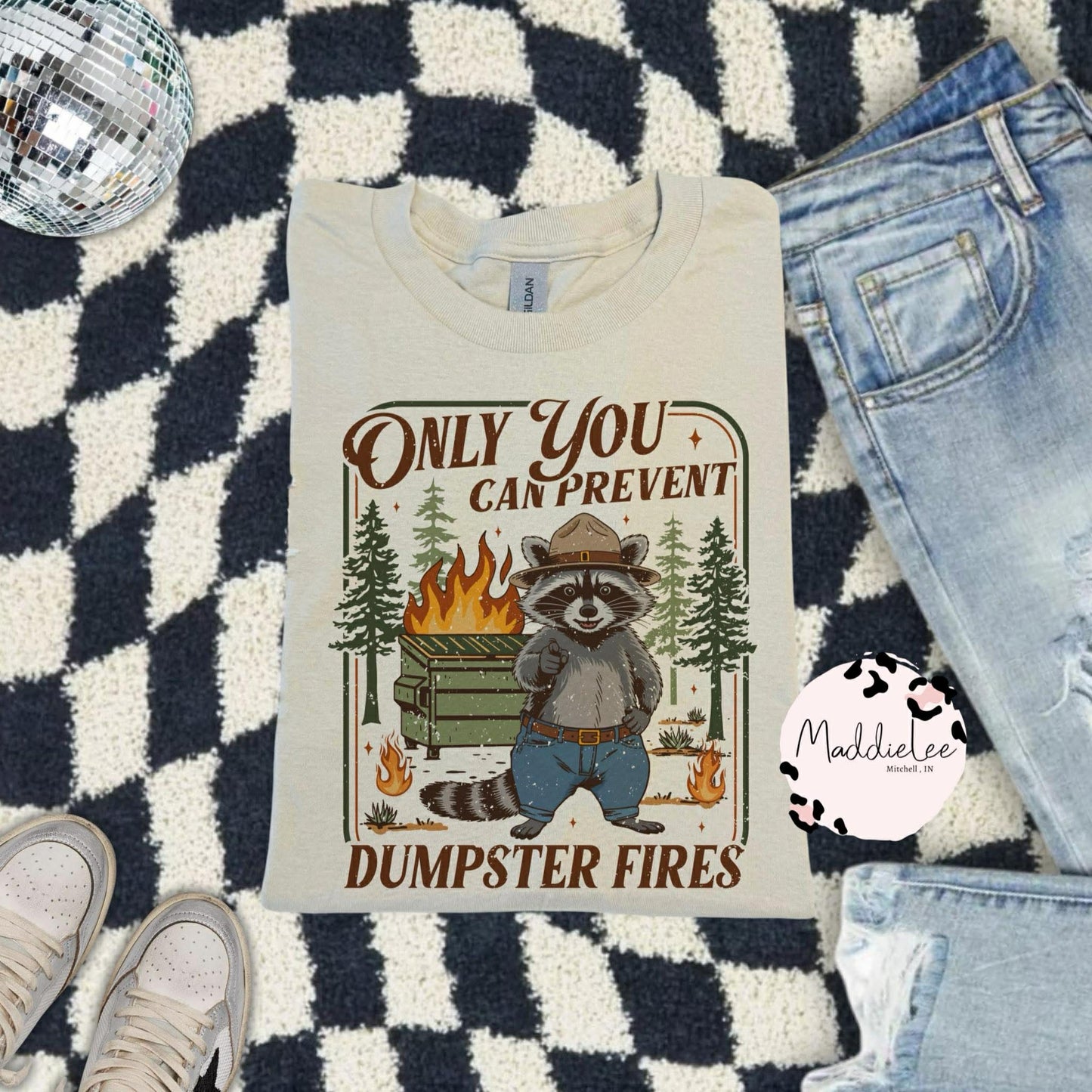 Dumpster Fire Tee