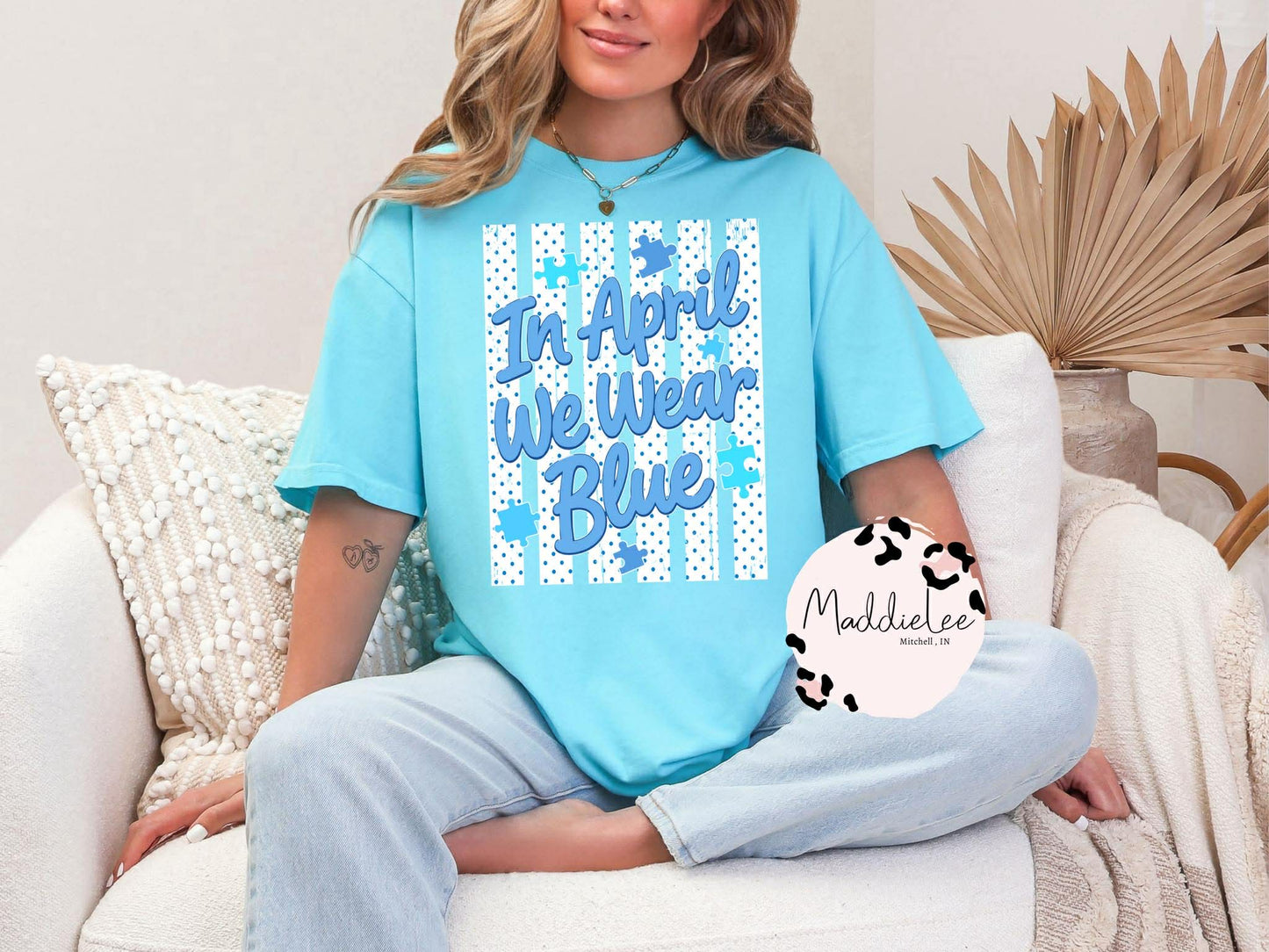 in April; Autism Awareness Tee