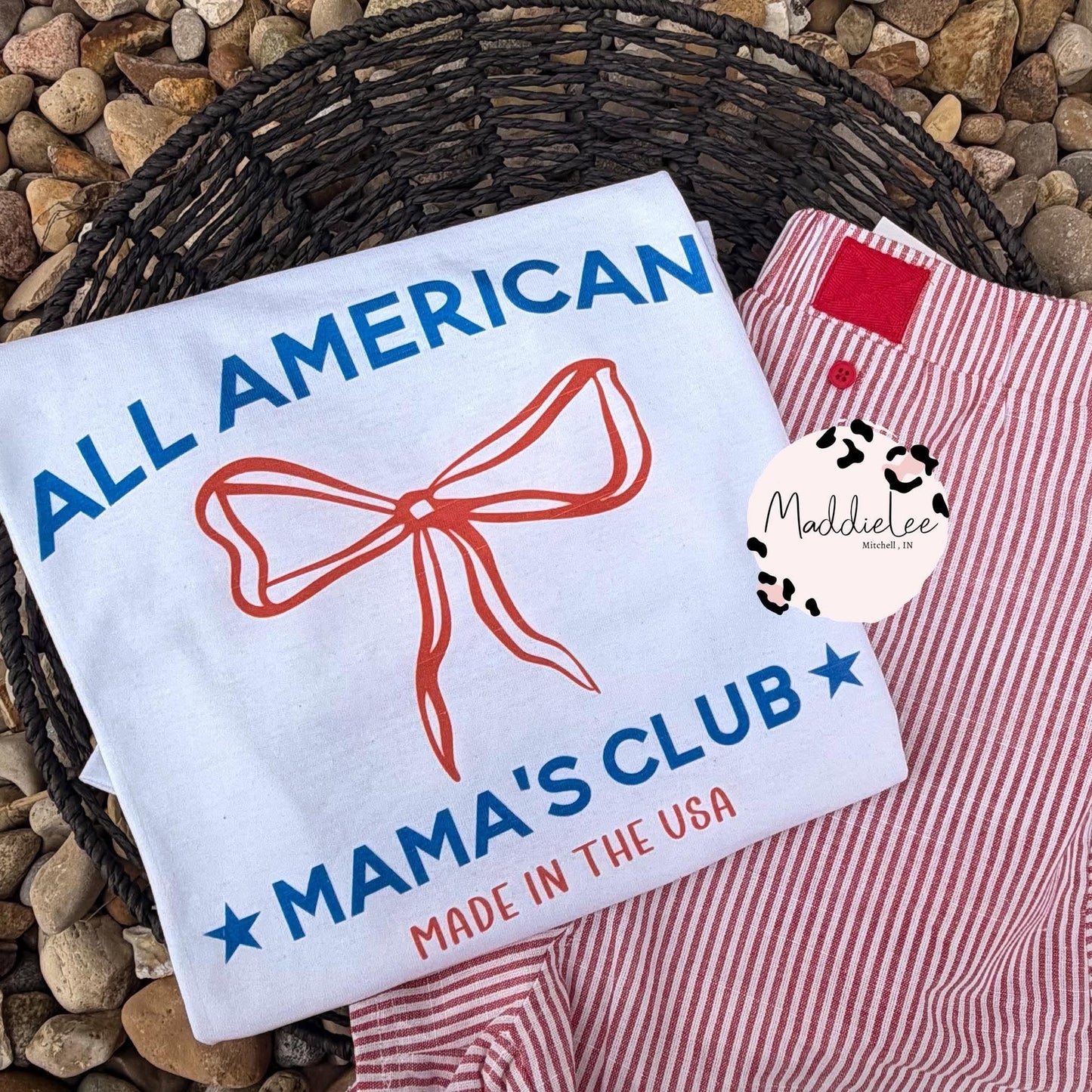All American Mama's Club Tee
