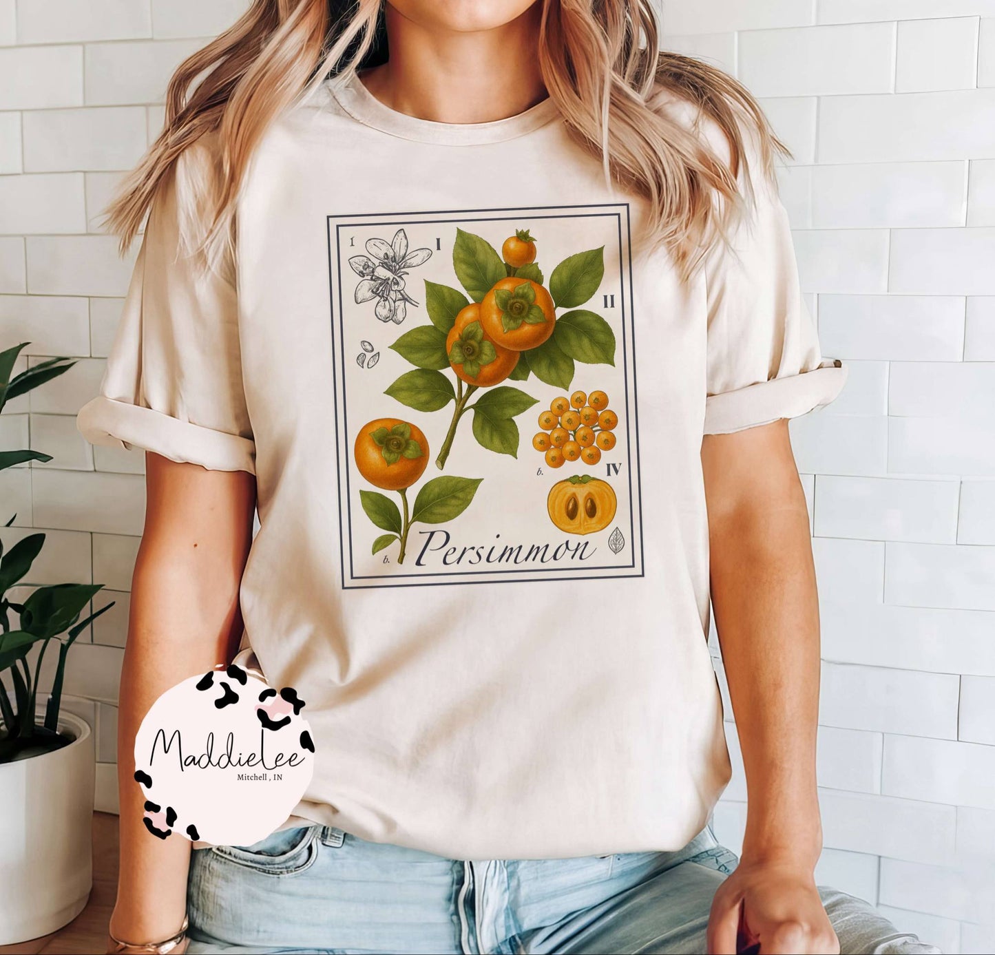 Persimmon Anatomy Tee/Crew