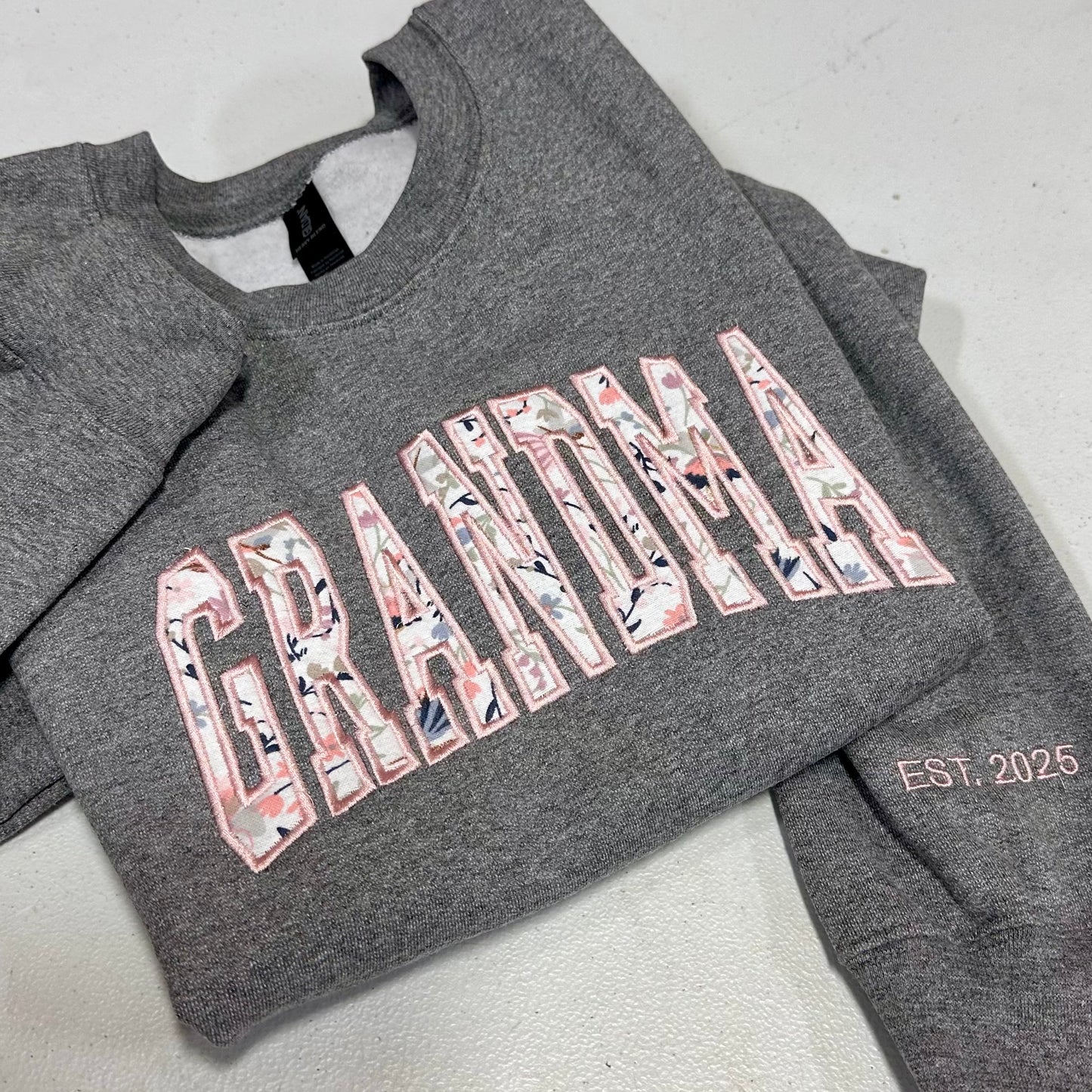 Mama Custom Sleeper/Onsie Appliqué Crewneck
