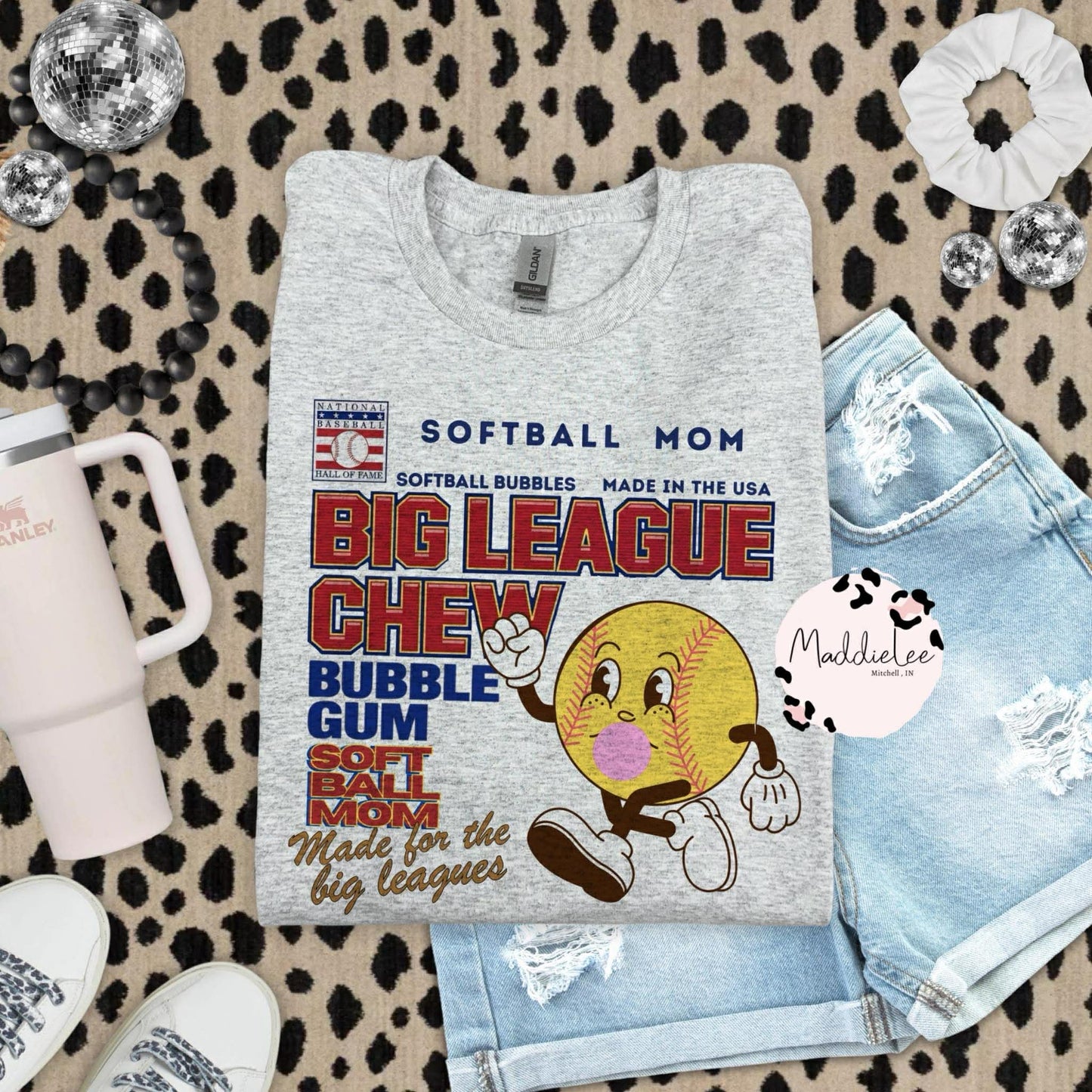 Mama Softball Sport Tee