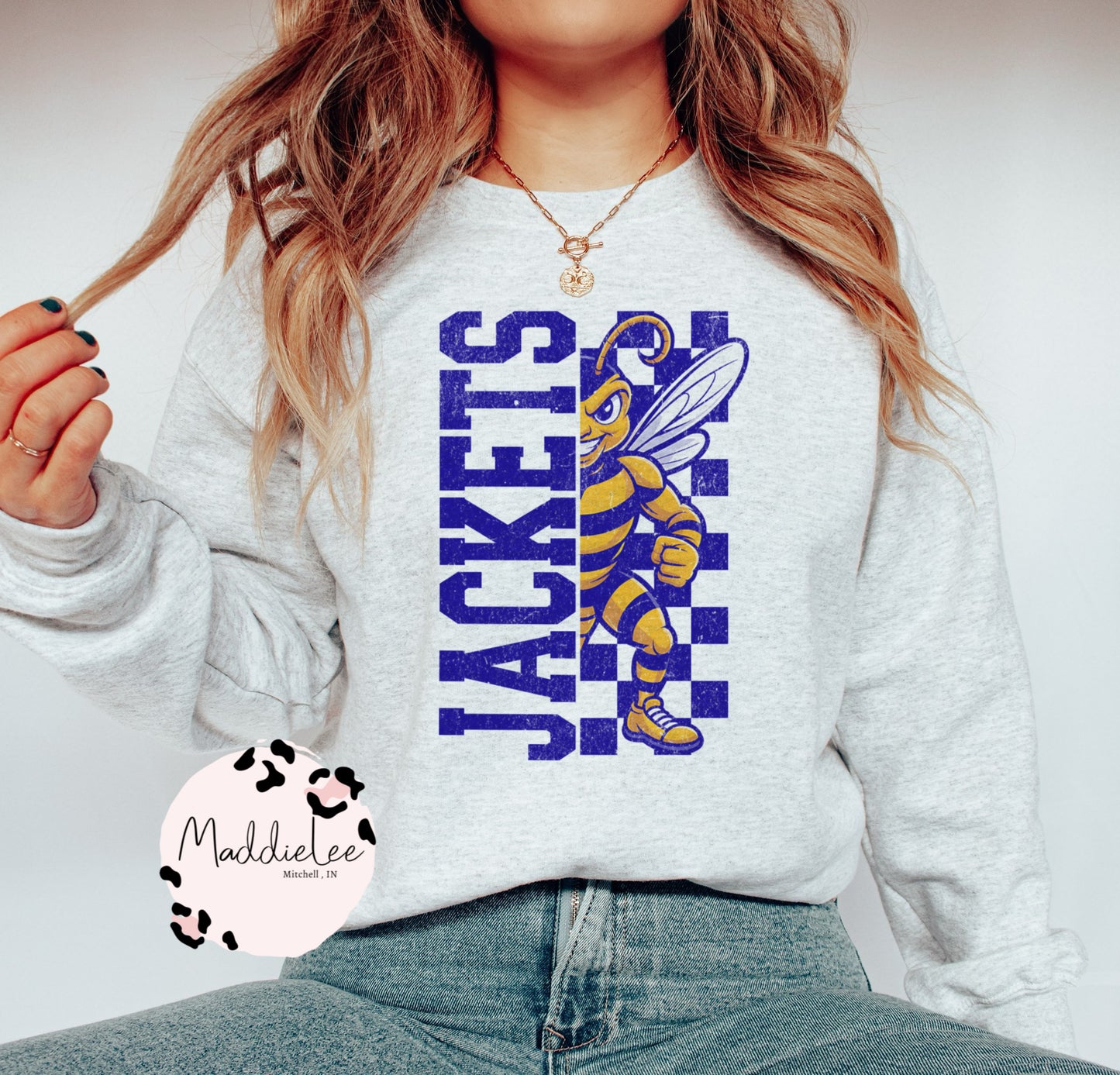 Checkered Jackets Tee/Crew