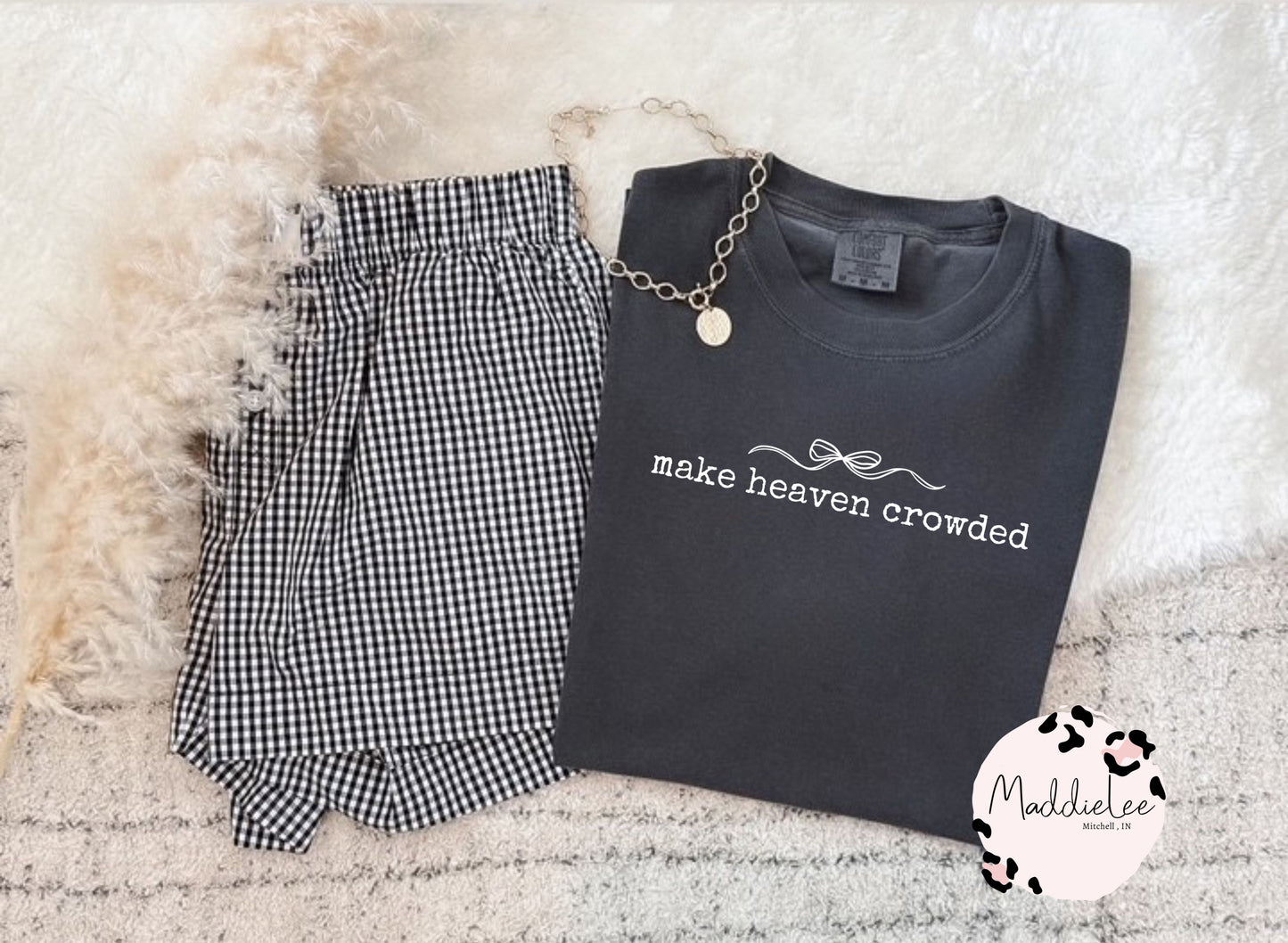 Make Heaven Crowded Tee - Crew