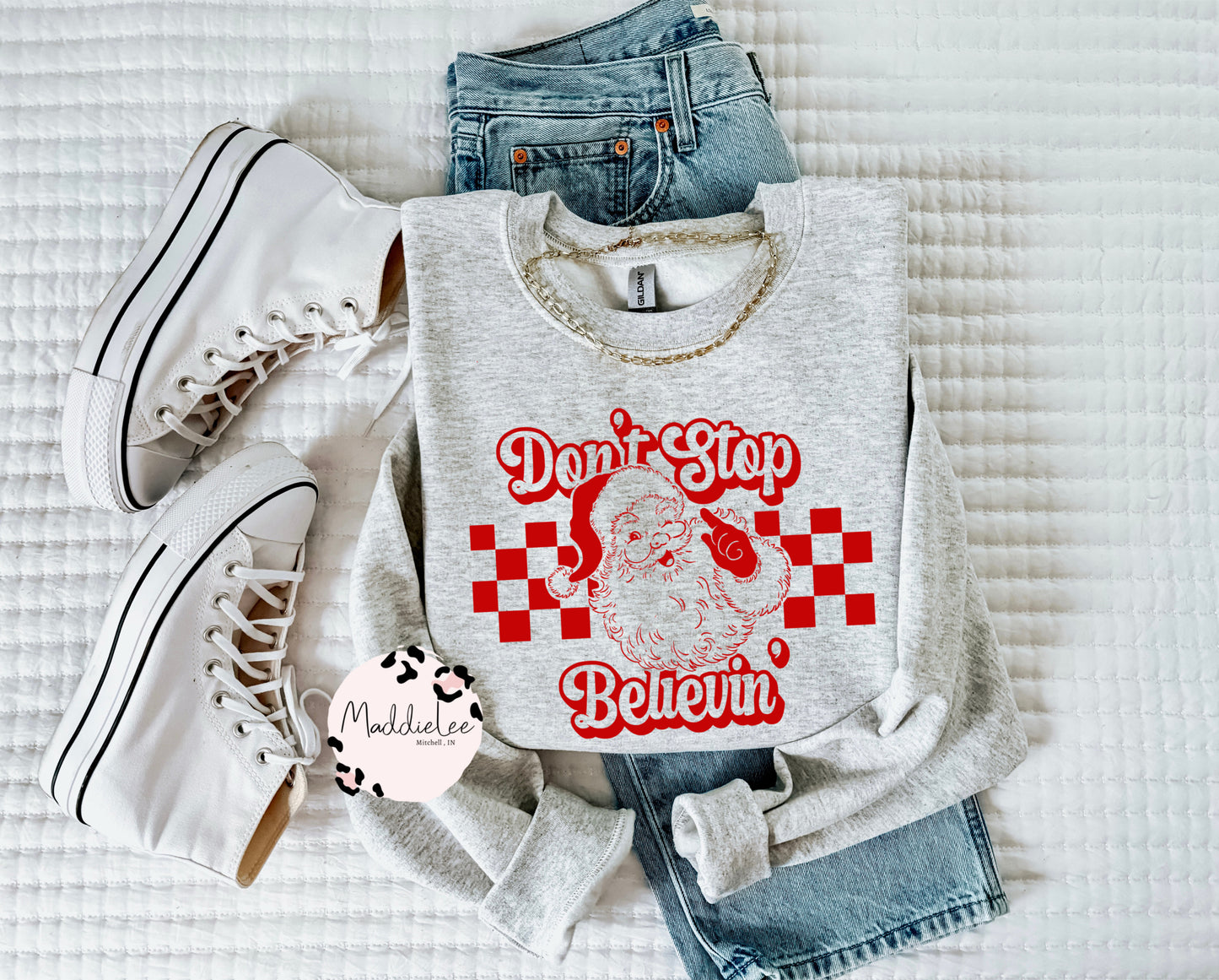 Don’t Stop Believing Tee - Crew