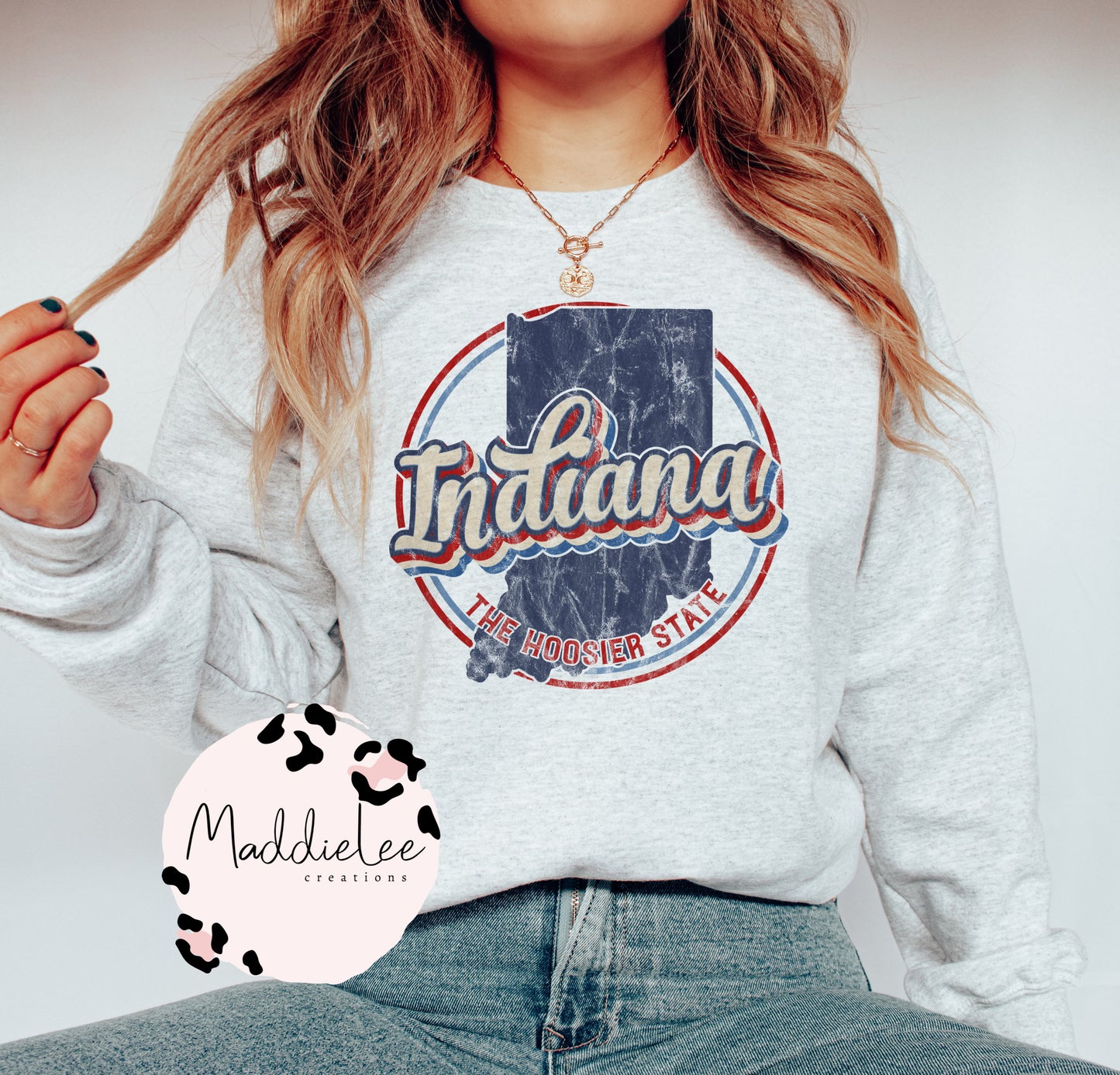 The IN State Tee/Crew