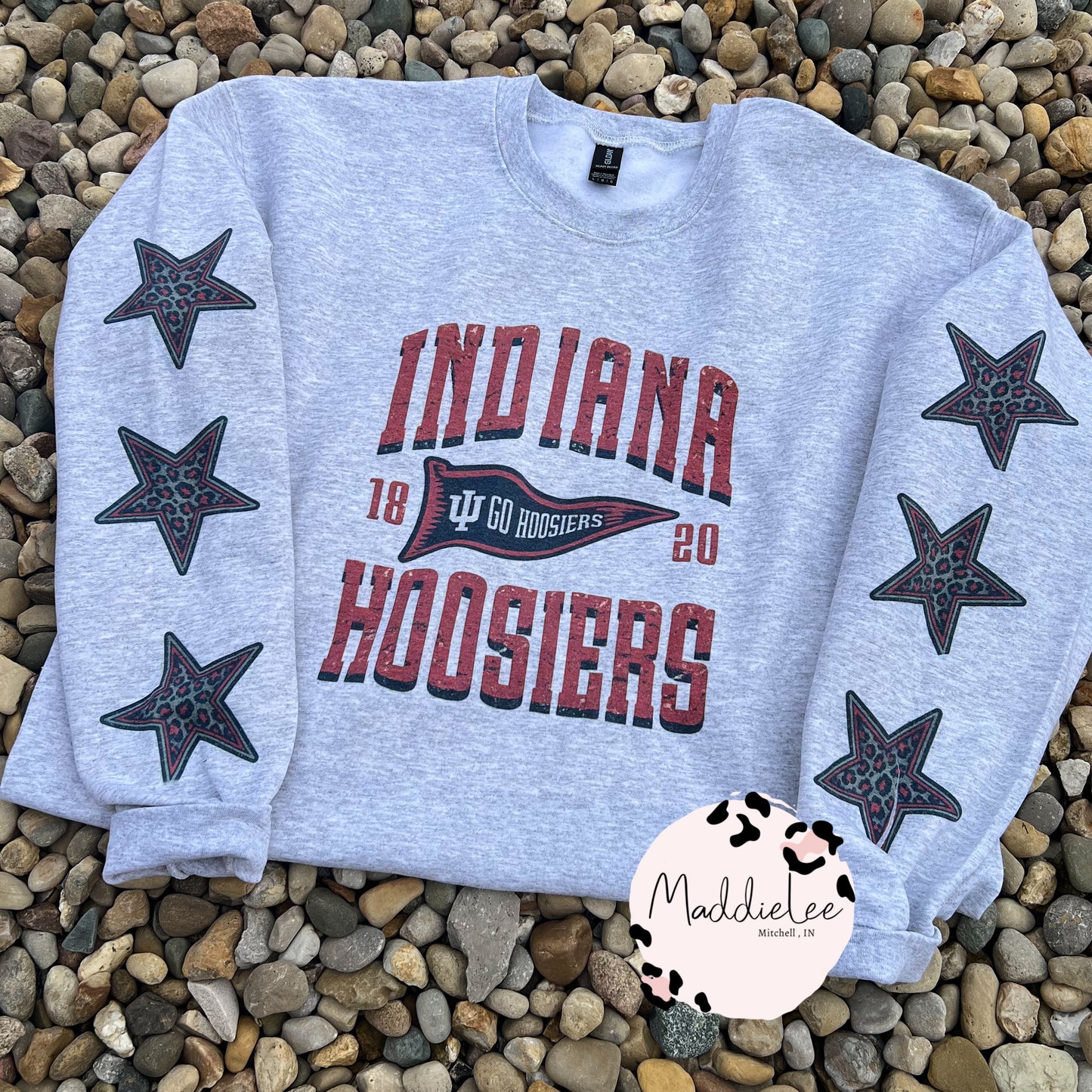 Star Sleeve State Crewneck