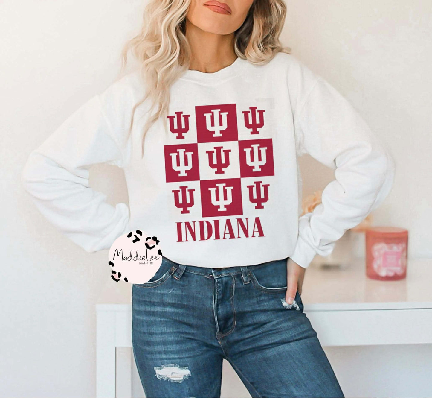 Checkered State Tee / Crew