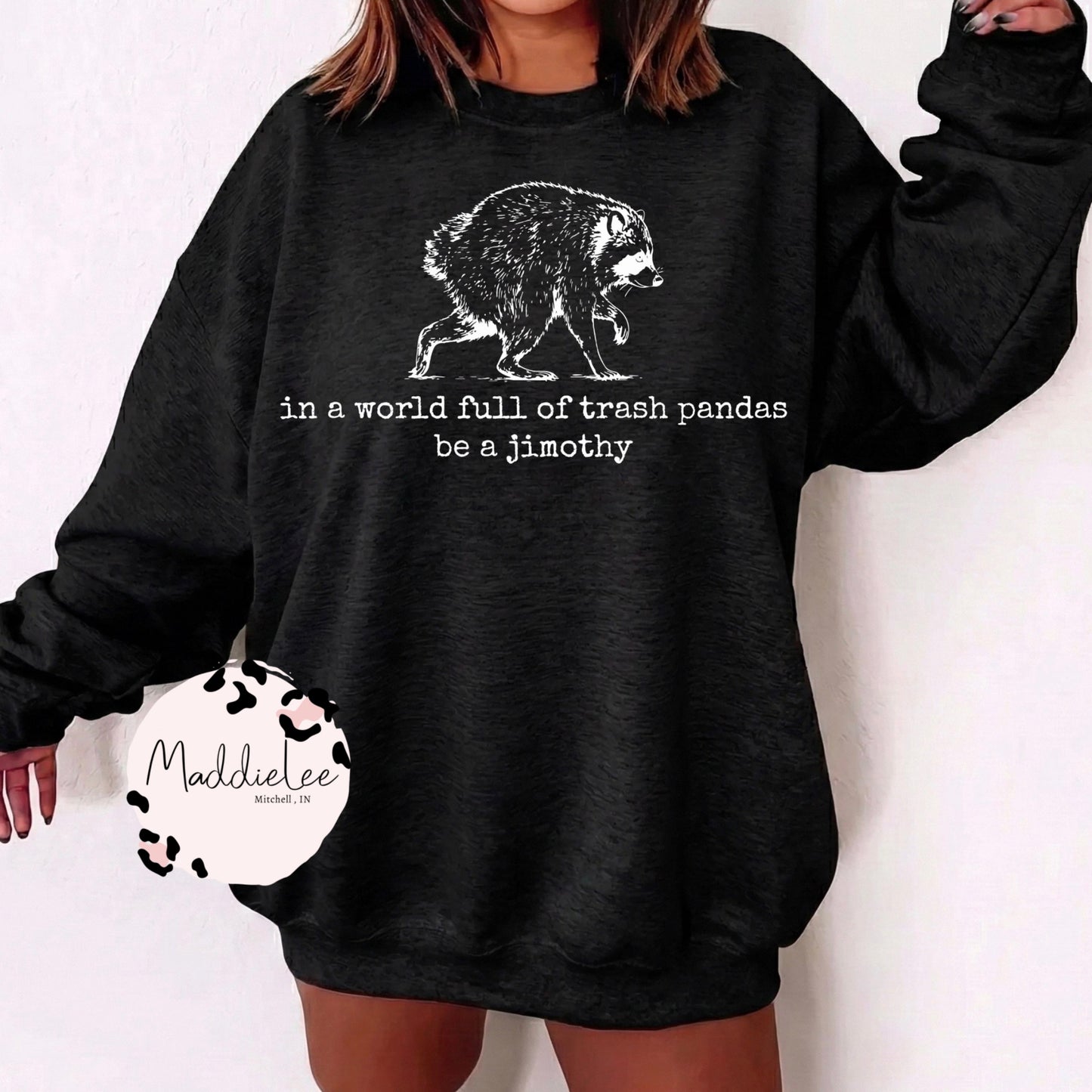 World full of trash pandas tee/crew
