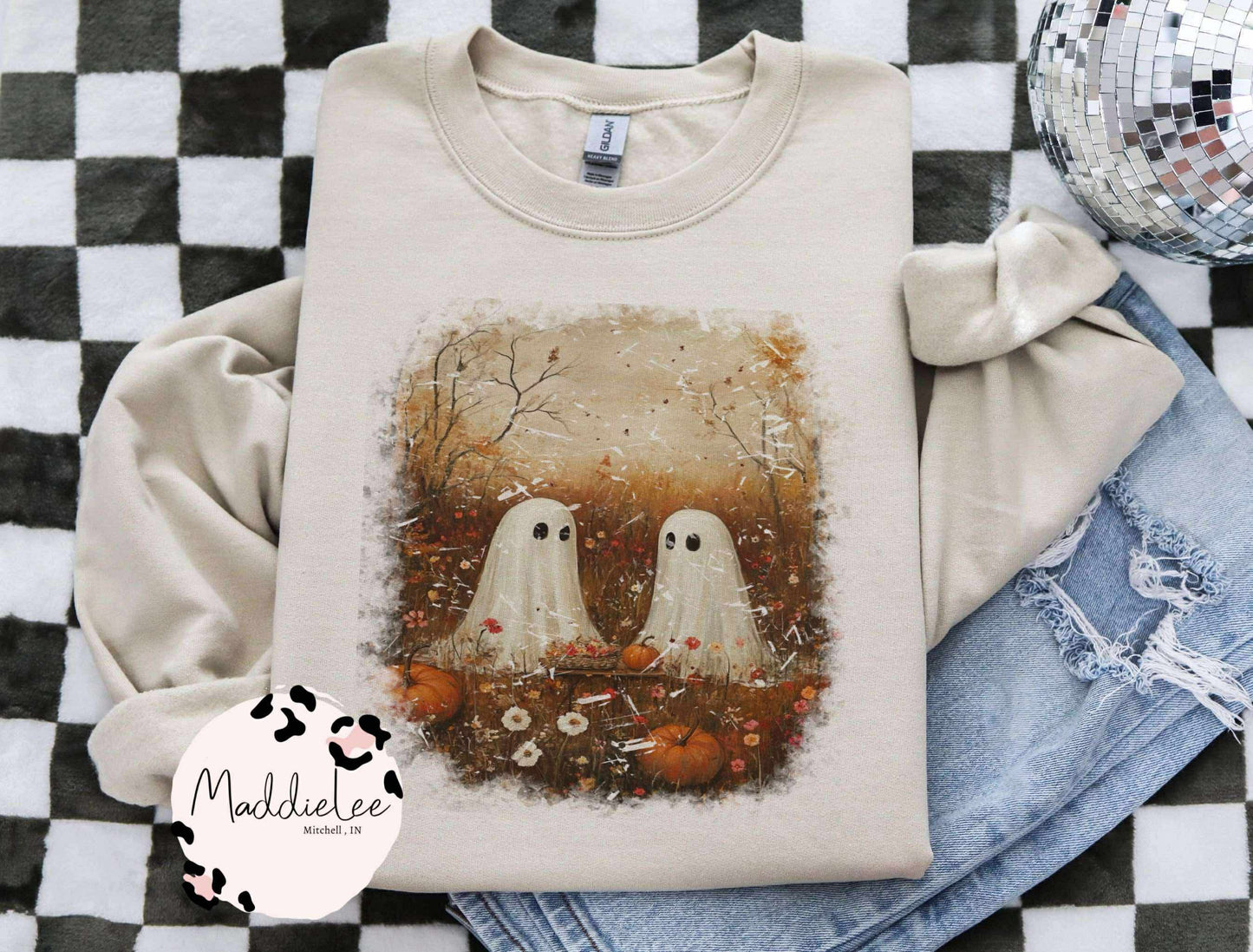 Vintage Ghosts Tee - Crew