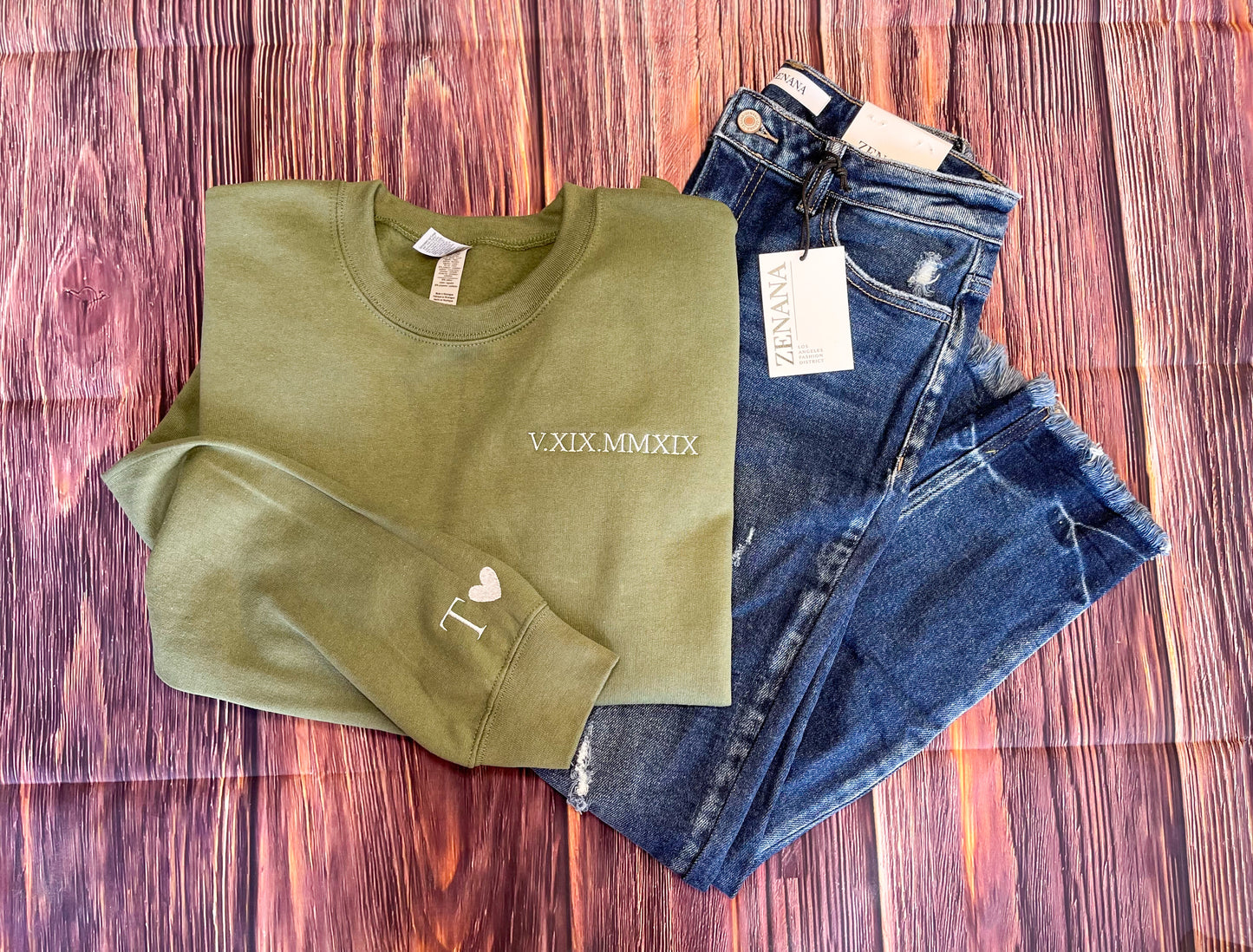 Roman Numeral Crewneck