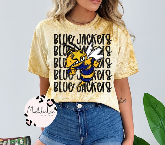 Dazzled BlueJackets Adult Tee