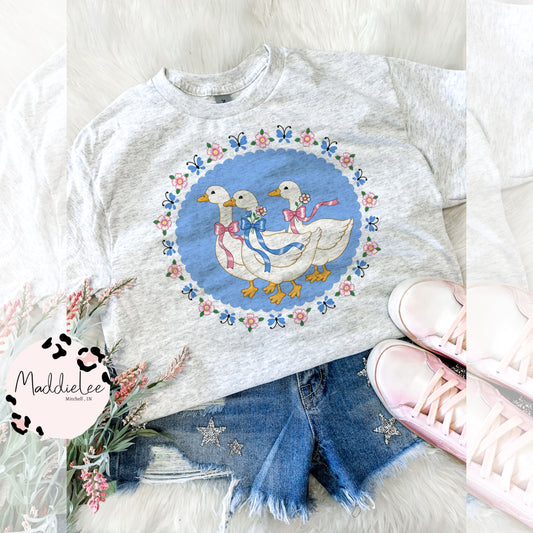 Thrifted 90’s Goose Tee