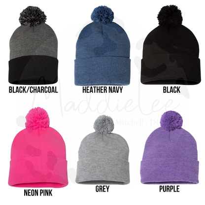 CUSTOM NAME BEANIES