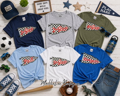 Checkered Grade Tees