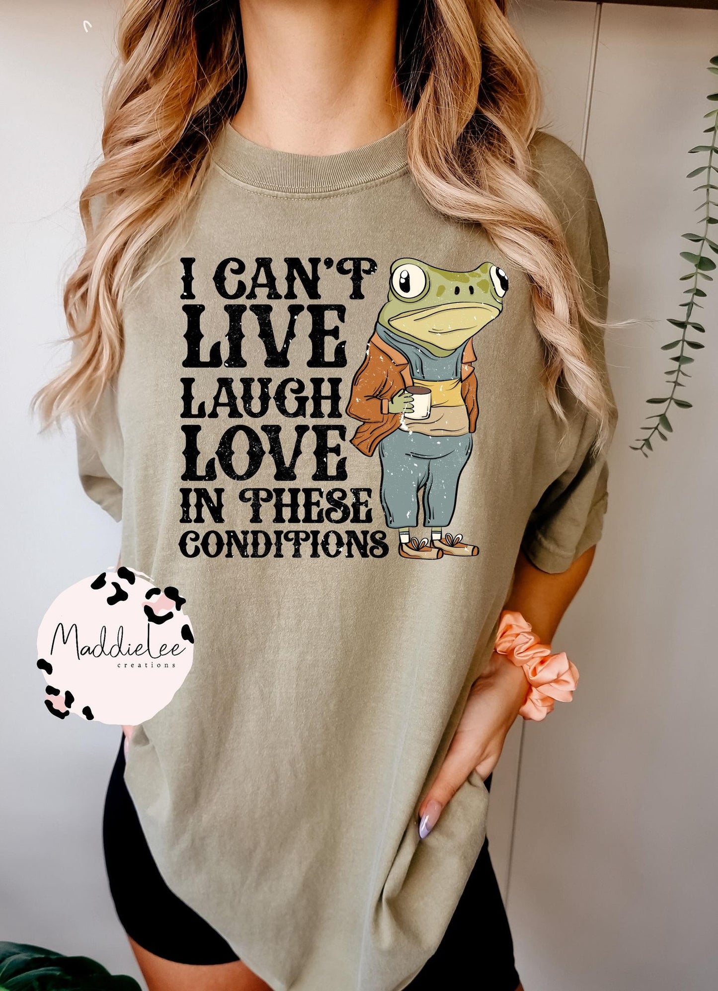 LIVE LAUGH LOVE Adult Tee