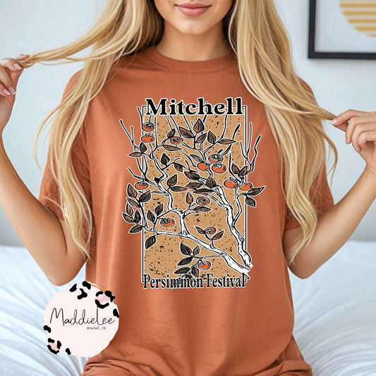 Mitchell Persimmon Festival Tee/Long Sleeve Tee