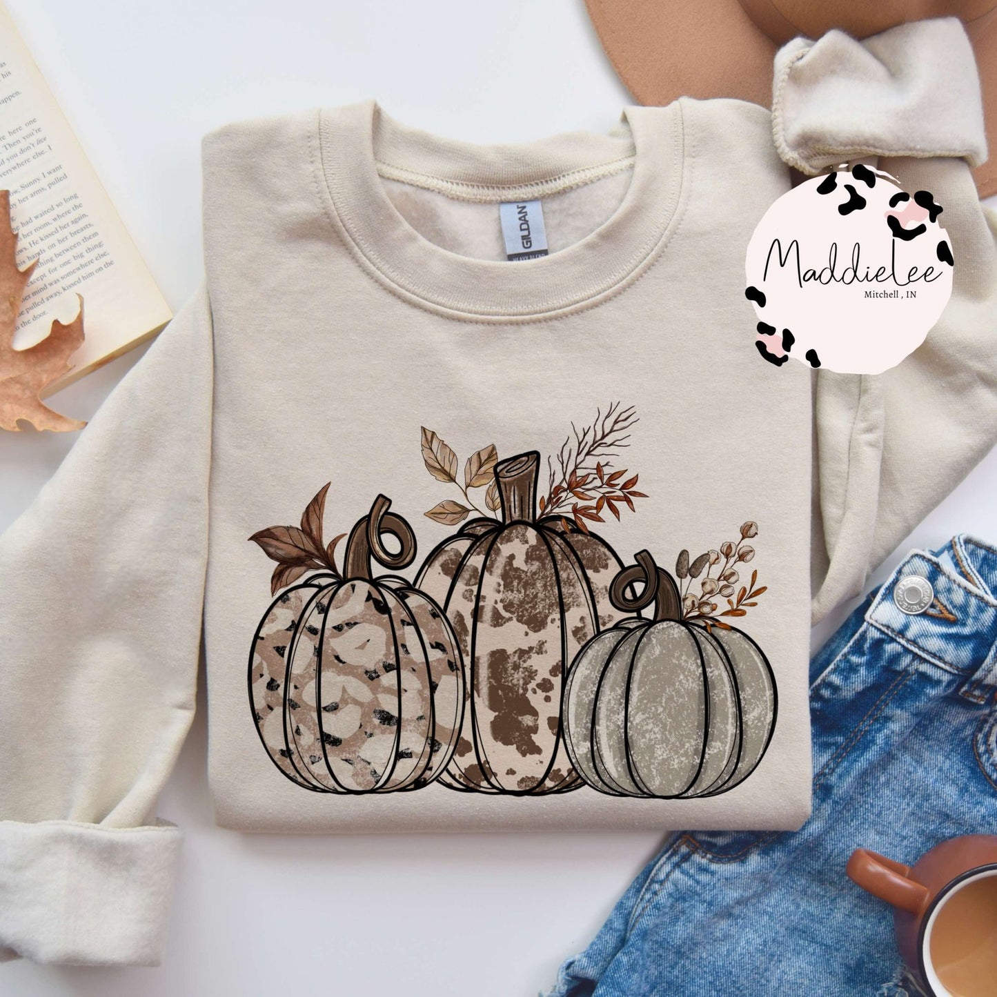 Trio Print Pumpkins