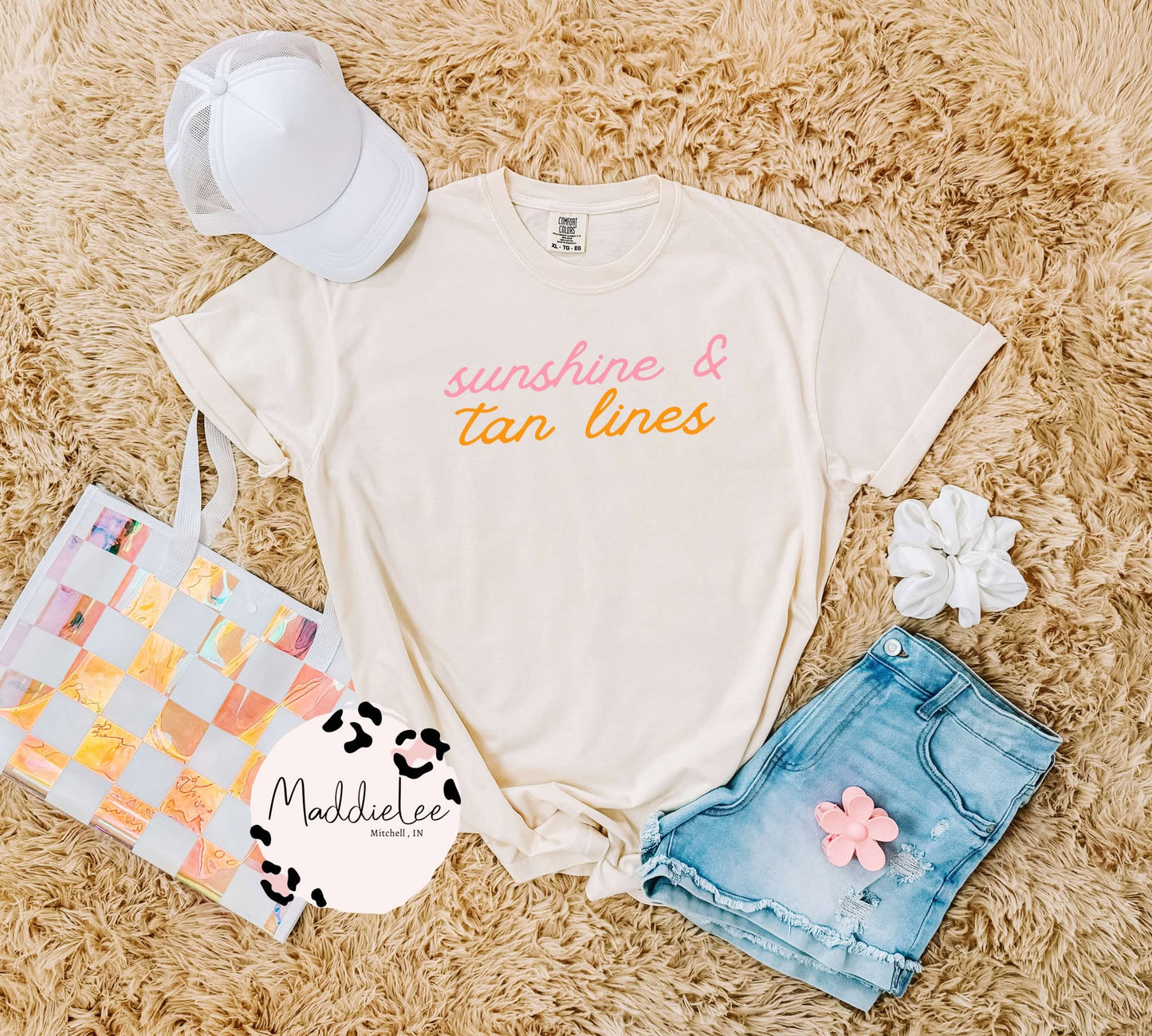 Sunshine & Tan lines Tee