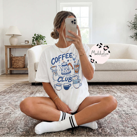 coffee club tee/crew