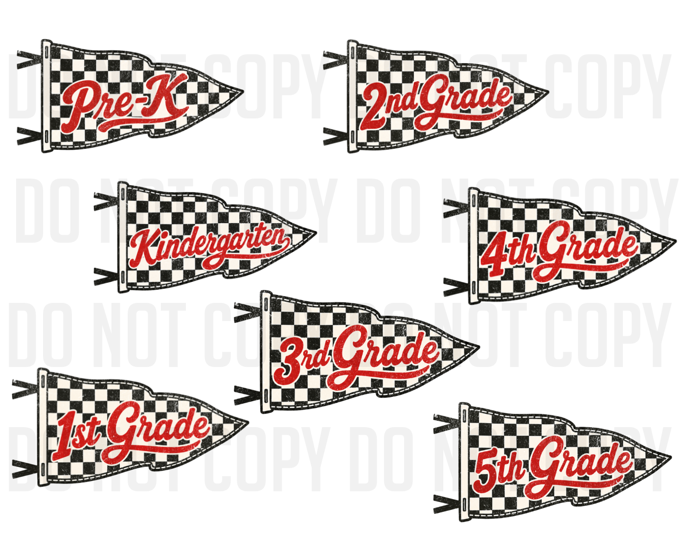 Checkered Grade Tees