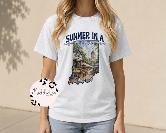 Summer Small Town Indiana Tee