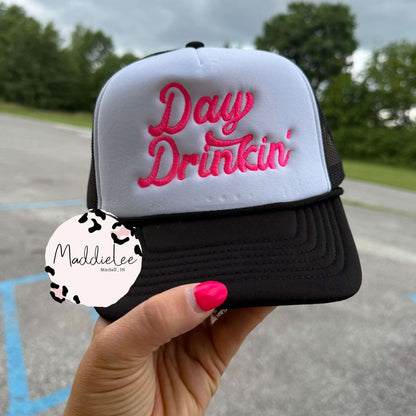 Day Drinking Emb. Foam Hat