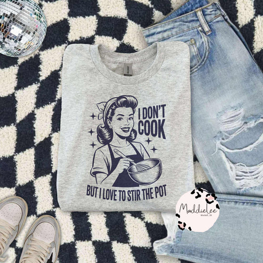 Stir the Pot Tee - Crew