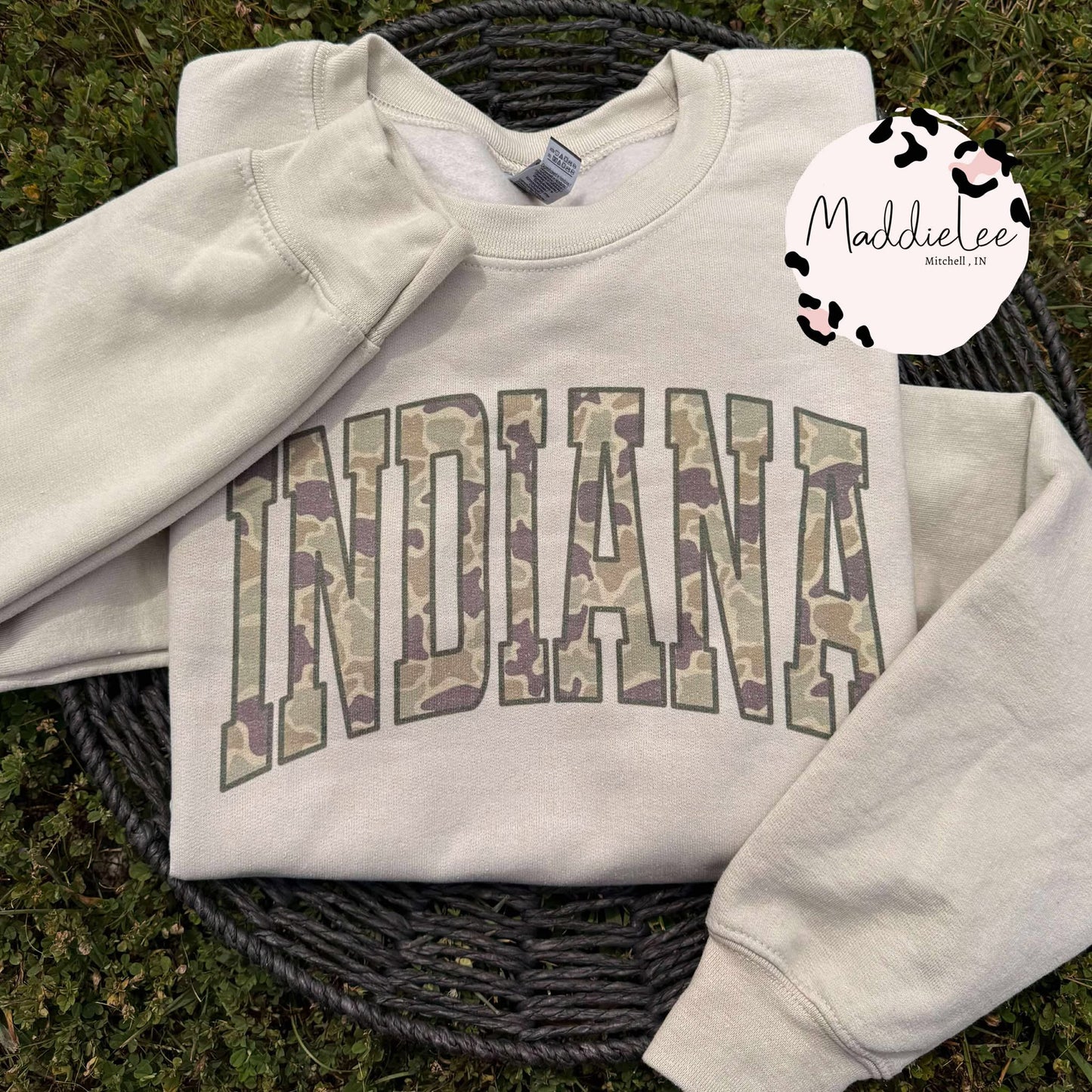 Camo Indiana Tee - Crew