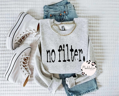 NO FILTER TEE - CREW