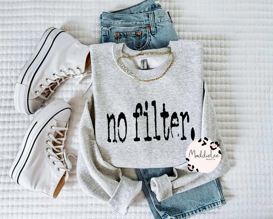NO FILTER TEE - CREW