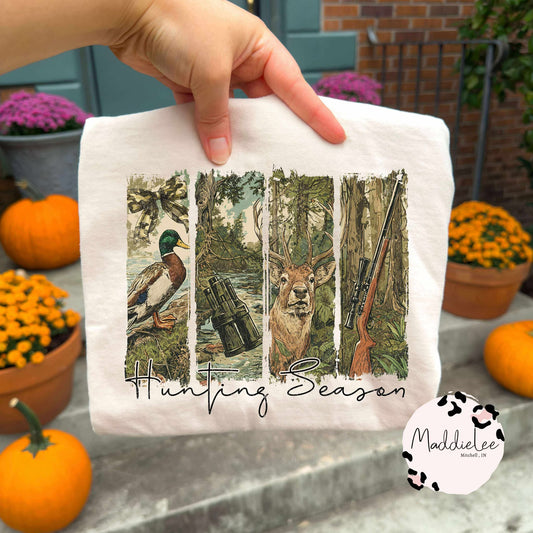 Hunting Season Pictures Tee - Crew