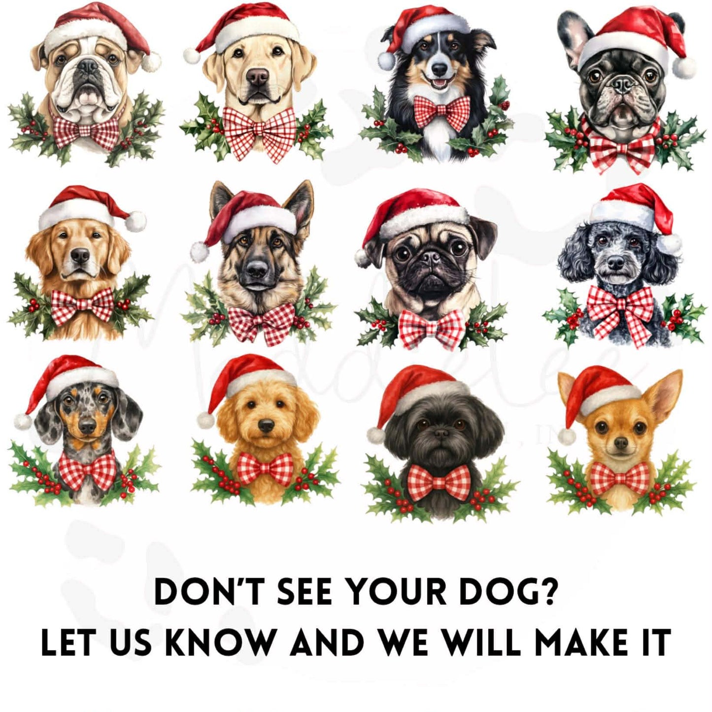 Santa Paws Custom Tee -  Crew