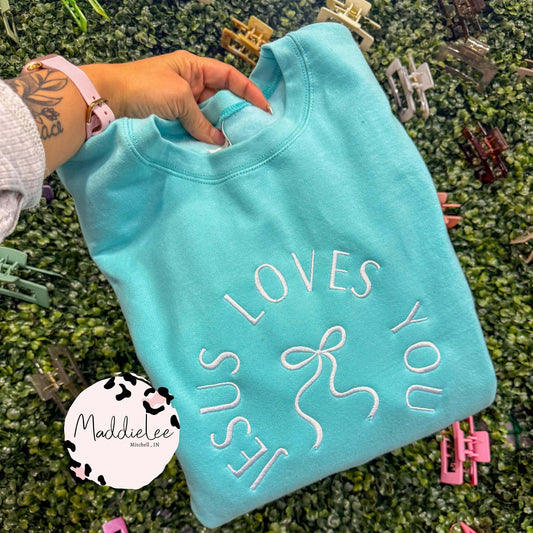 Jesus Loves You EMB Crew