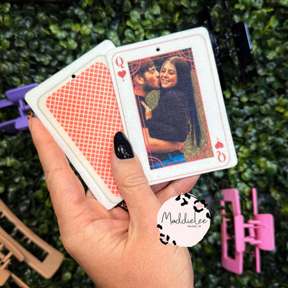 Playing Card Car Charm/Keychain