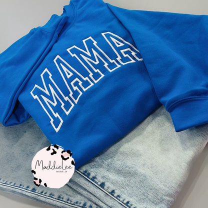 EMB. ARCH MAMA CUSTOM CREWNECK
