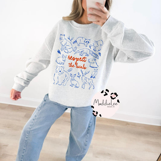 Respect the locals Tee/Crew