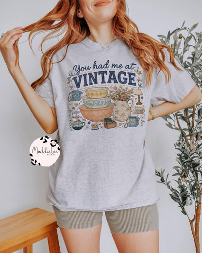 Vintage Shopping Tee/Crew