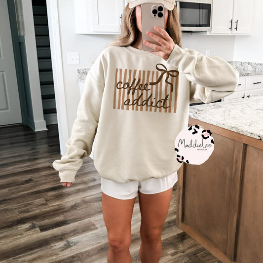 coffee addict tee / crew