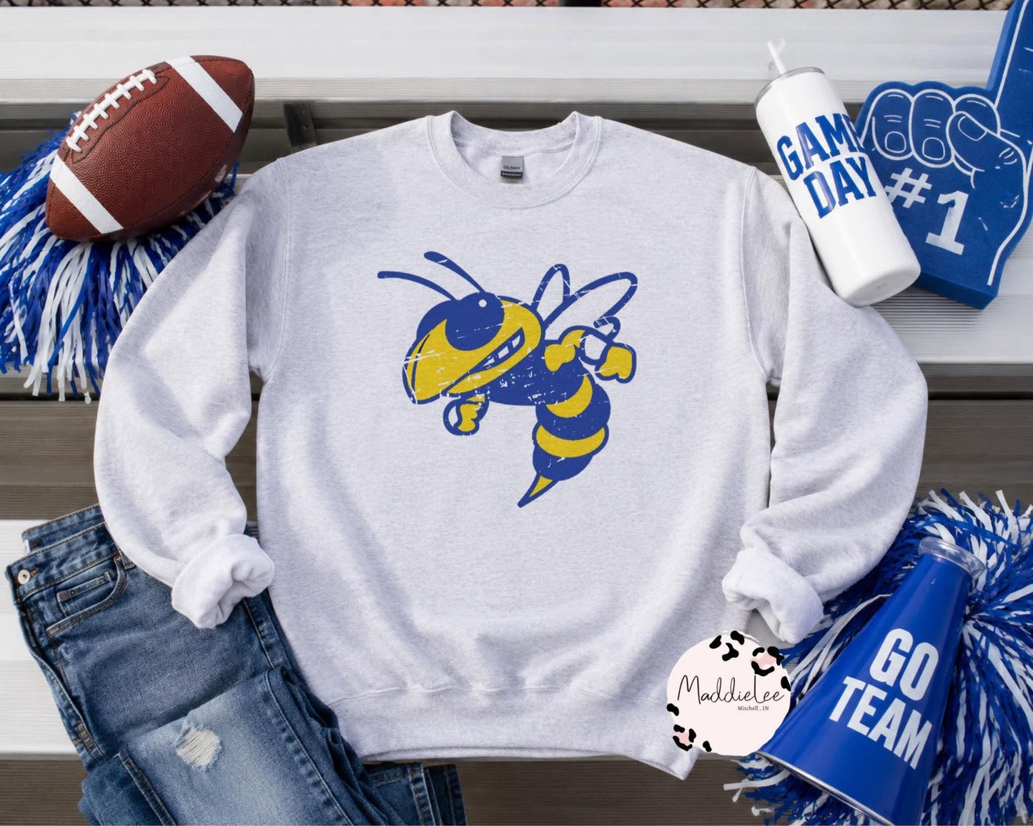 Custom Mascot Tee/Crewneck