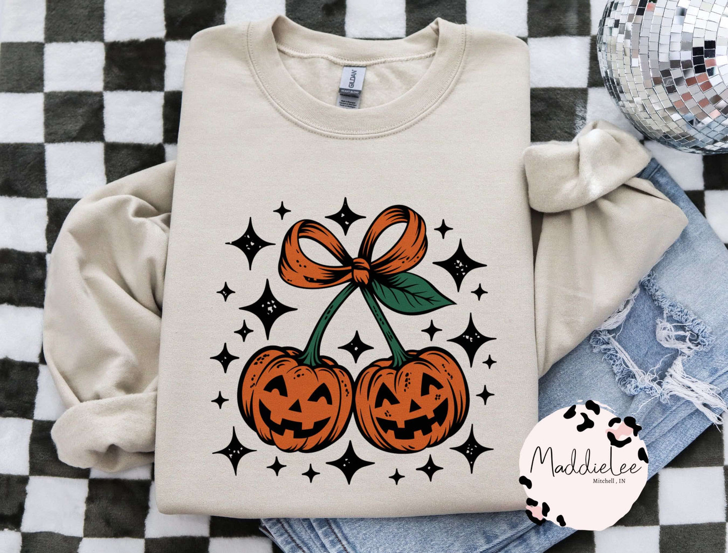 Cherry Pumpkin Please Tee/Crew