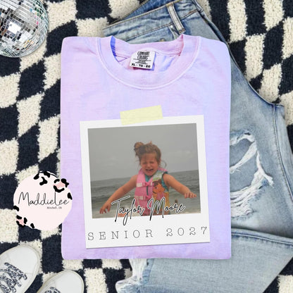 SENIOR CUSTOM Single Photo Tee