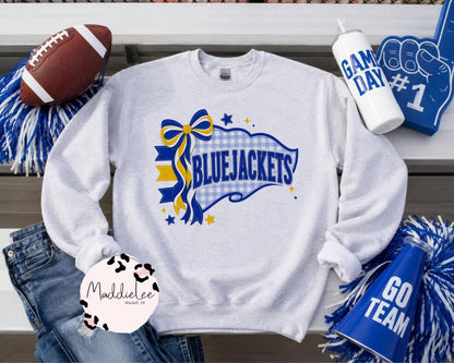 Gingham  School Spirit Flag *Custom