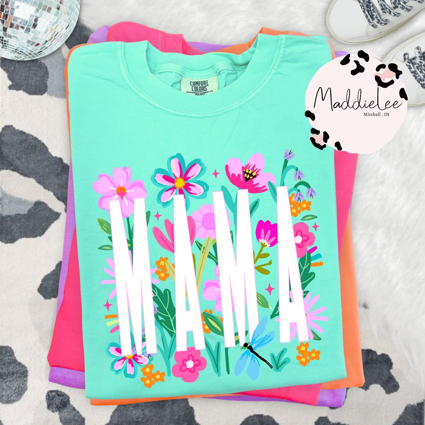 Custom Mother's DAY Flower TEE