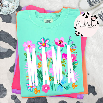 Custom Mother's DAY Flower TEE