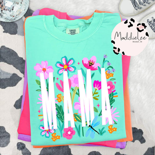 Custom Mother's DAY Flower TEE